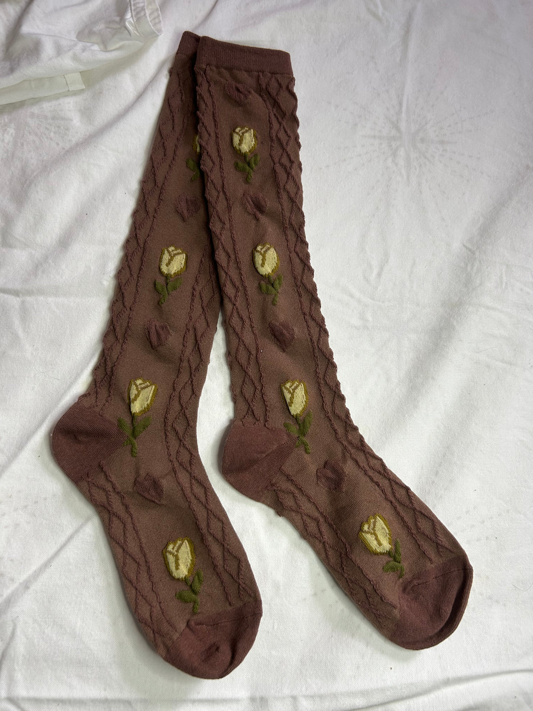 Floral long SOCKS