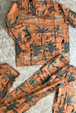 Load image into Gallery viewer, Jungle print pyjama set
